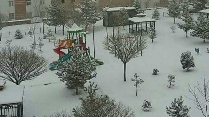 Sizin orada kar yağdı mı bu sene?