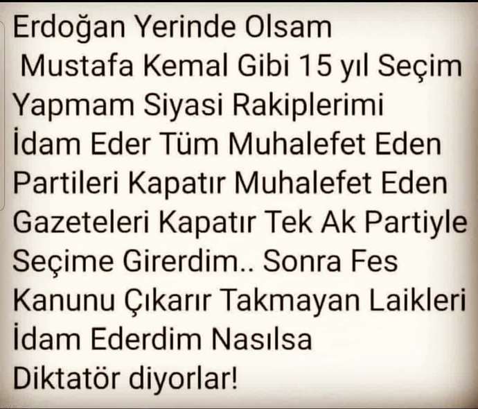 Türk siyaset tarihindeki en beğendiğin siyasetçi hangisi?