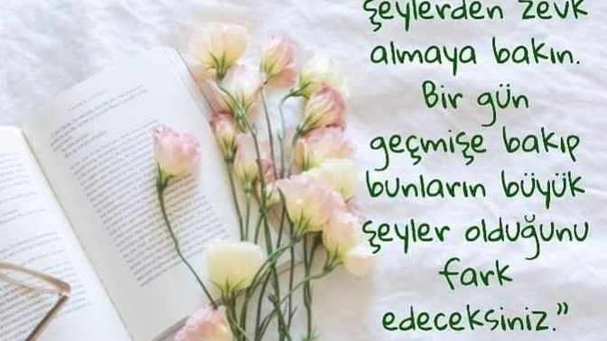 Küçük şeylerden zevk alıyor musunuz?