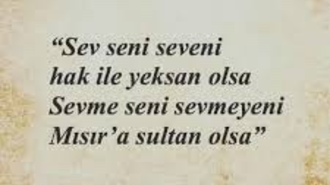 Seni seveni seç, kendi sevdiğini değil…?