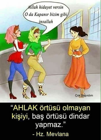 Sizce ahlak nedir? sadece açık giyinmemekten mi ibarettir?