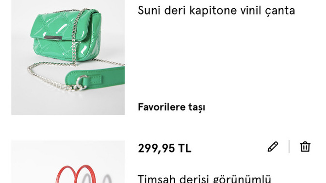 Bershka çantalardan hangisi güzel kararsız kaldım?
