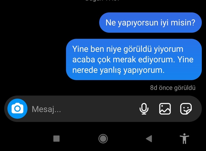 Sosyal medya da görüldü yapıp neden cevap verilmez?
