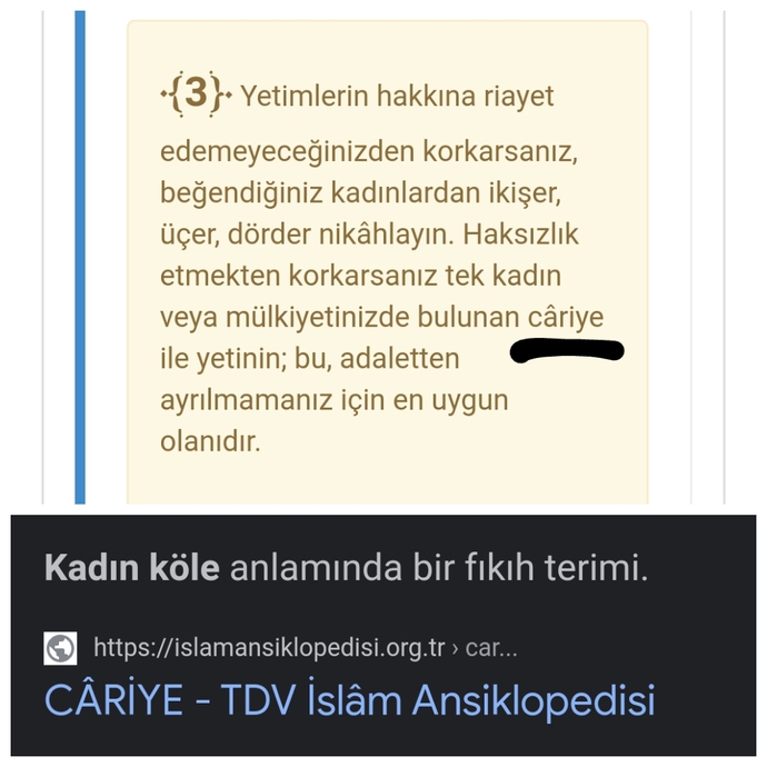 Nisâ Suresi - 3 . Ayet Tefsiri Meali