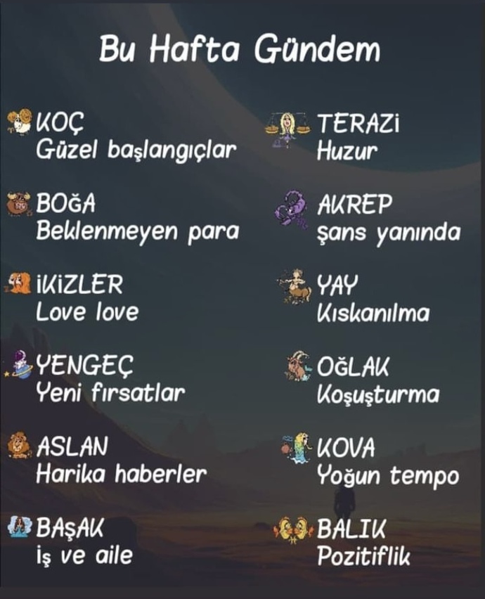 Burçların bu hafta gündemi nasıl olacak?