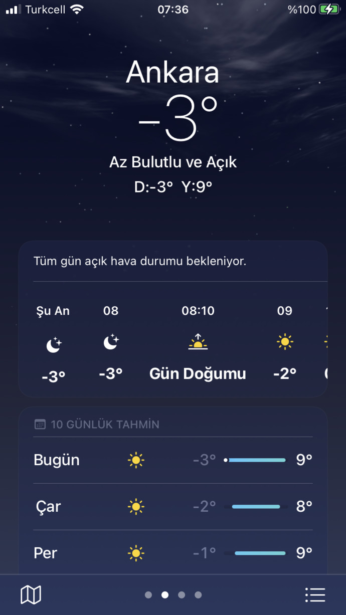 Bulunduğunuz yerde hava şu an kaç derece?