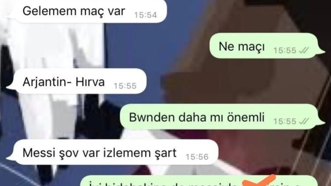 Sevgiliniz mi daha önemli maçmı?
