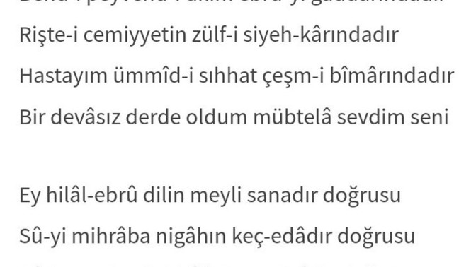 En sevdiğiniz şiirler hangileri?