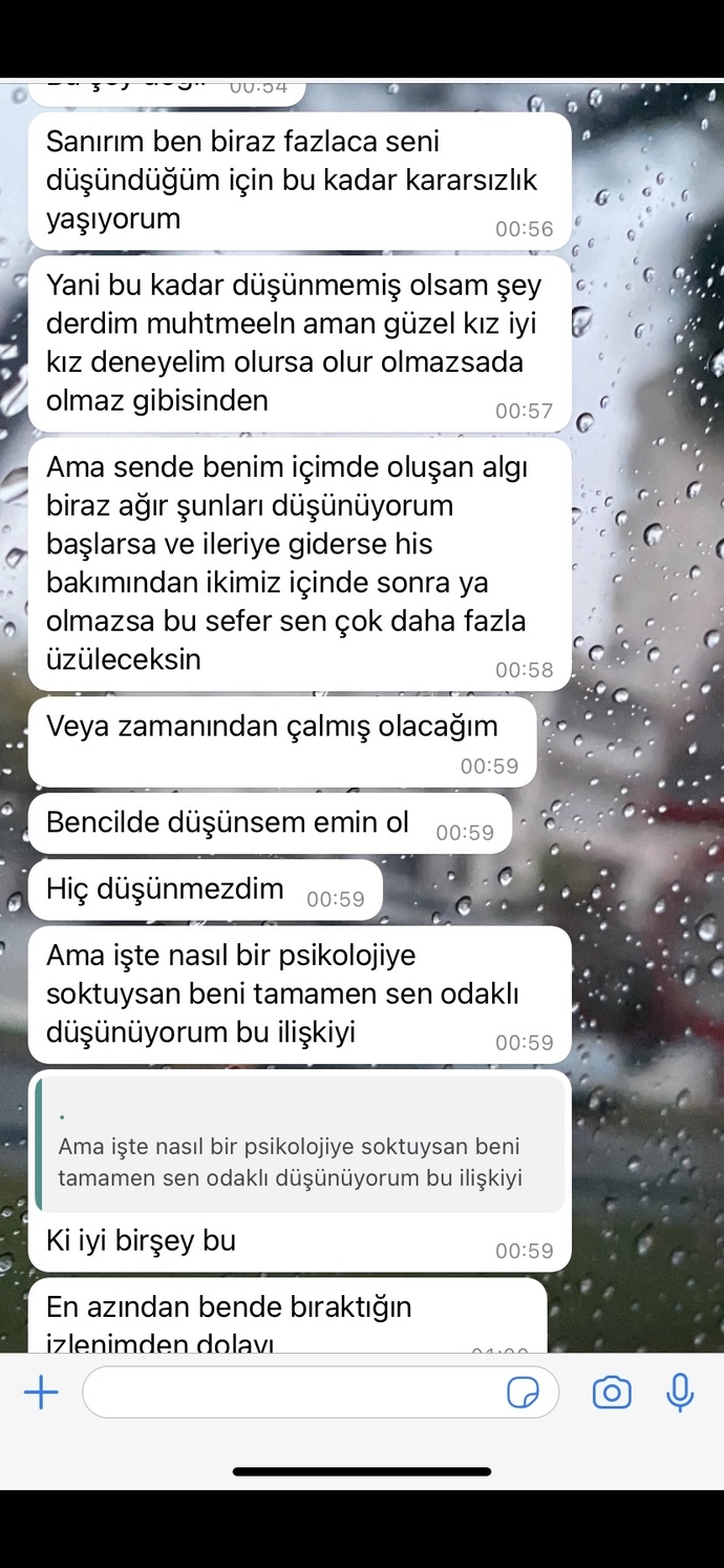 Konuşma böyle bitti ama çok özledim. Ne yapmalıyım?