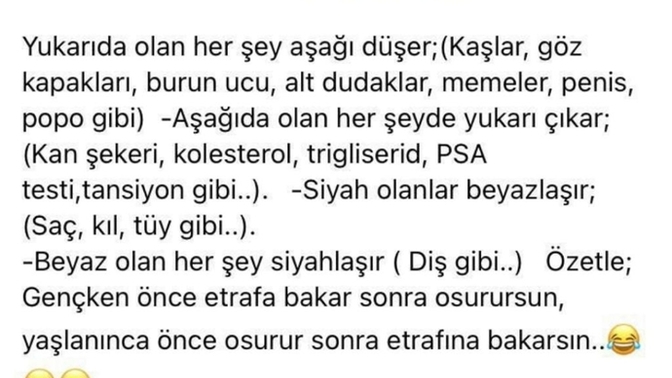 Yaşınız genç olsada ruhum yaşlandı dediğiniz oluyormu?