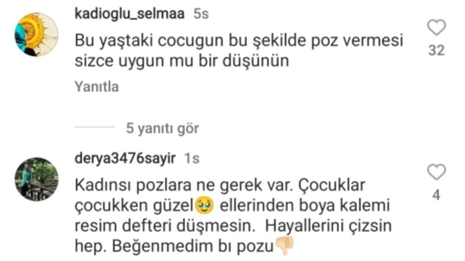 Ebrar Alya Demirbilek 'in Instagram da paylaştığı son resim nasıl sizce?