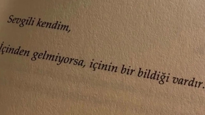 İçinizden gelmeyen bişeyi yapmak zorunda kaldınız mı?