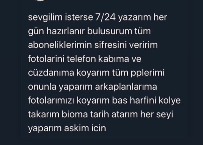 Sevgiliniz için her şeyi yapmayı göze alır mısınız?