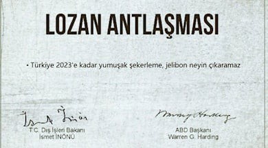 TBMM Başkanı Şentop: ''Lozan'ın gizli maddesi ya da süresi filan yok'' dedi... Var diyen kim ve buna inanan kim peki?