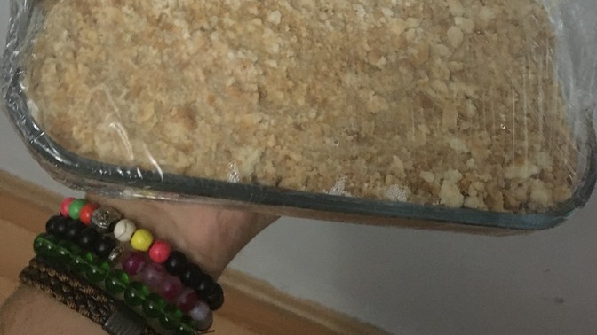 Bisküvili pastaya kendi yorumumu kattım, sizce nasıl olmuş?