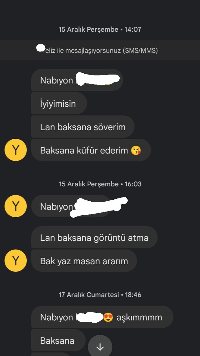 Bu kızın benimle derdi ne?