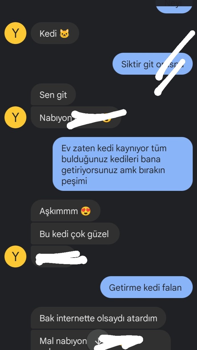 Bu kızın benimle derdi ne?
