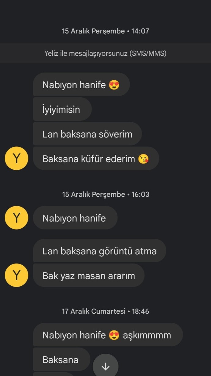 Bu kızın benimle derdi ne?