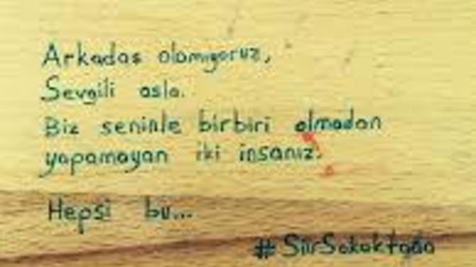 Sizce sevgiliden mi arkadaş olmaz, arkadaştan mı sevgili olmaz?