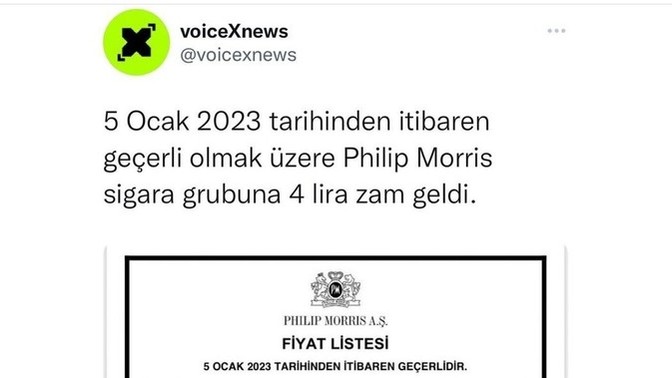 Sigaraya 4 TL zam gelmiş ne düşünüyorsunuz?