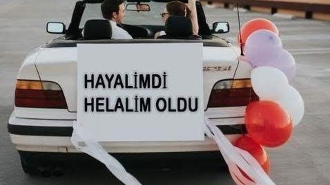 Hayalin helalin oldu mu yoksa olur mu?
