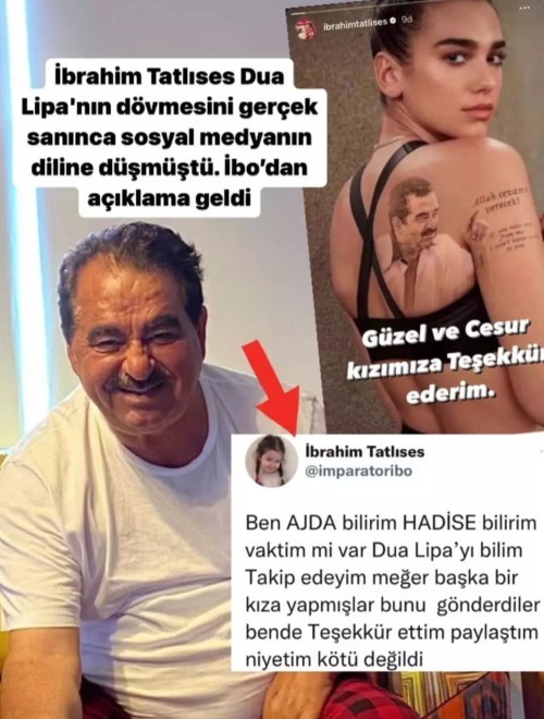 İbrahim Tatlısesten açıklama geldi. Düşünceleriniz?