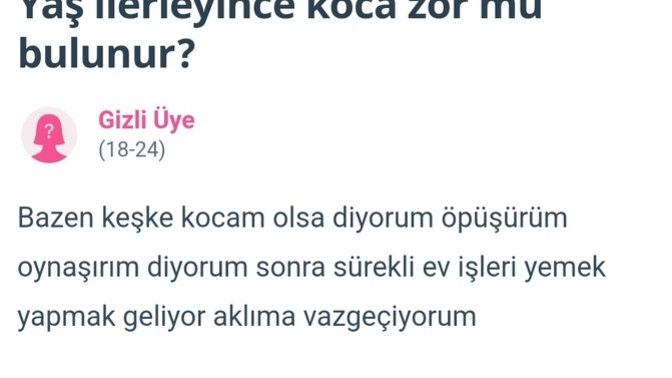 Evlenmeyi neden istiyorsunuz / istemiyorsunuz?