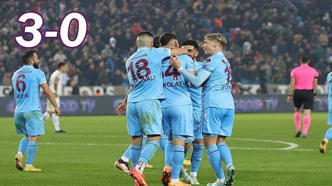Trabzonspor 3 - Giresunspor 0... Fırtına zirve takibini sürdürdü! Maçı nasıl buldunuz?