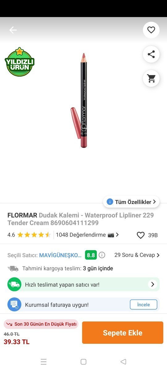 Şu renk dudak kalemi arıyorum, hangi marka biliyor musunuz?