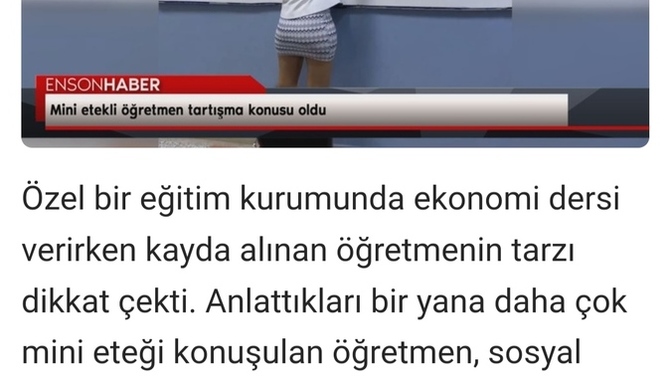 Mini etekli öğretmen, derse ilgiyi nasıl etkiler?