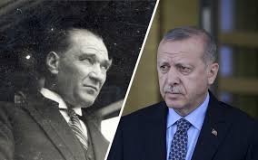 Bana erdoğan ile atatürkün ölüler dünyasında karşılaştıkları zaman ile ilgili bir hikaye yazabilirmisiniz?