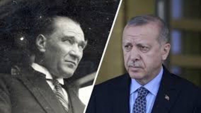 Bana erdoğan ile atatürkün ölüler dünyasında karşılaştıkları zaman ile ilgili bir hikaye yazabilirmisiniz?