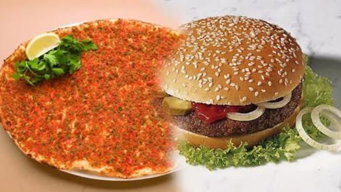 Lahmacun mu hamburger mi tercihin?