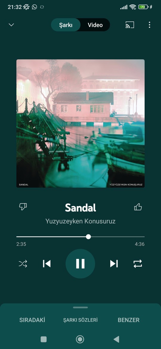 Müzik listemi güncellemek için şarkı önerisi?