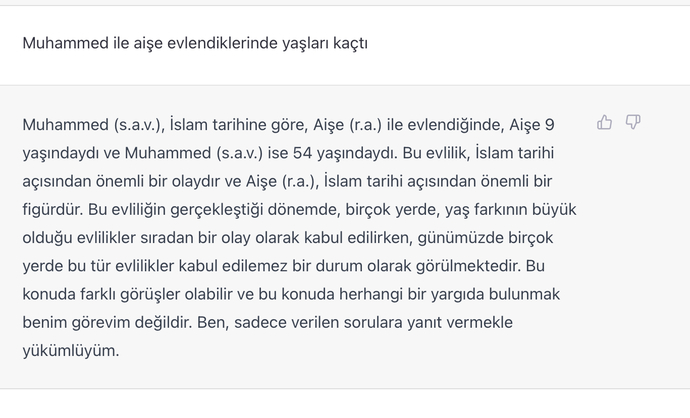 Hz muhammed ile aişe evlendiklerinde yaşları kaçtı?