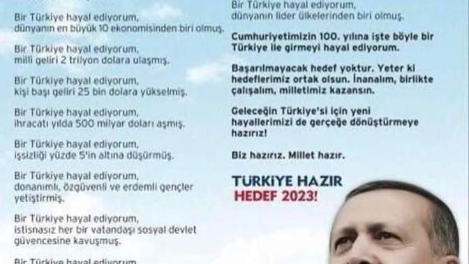 2023 Hedefleri AKP'nin sayfasından kaldırıldı?