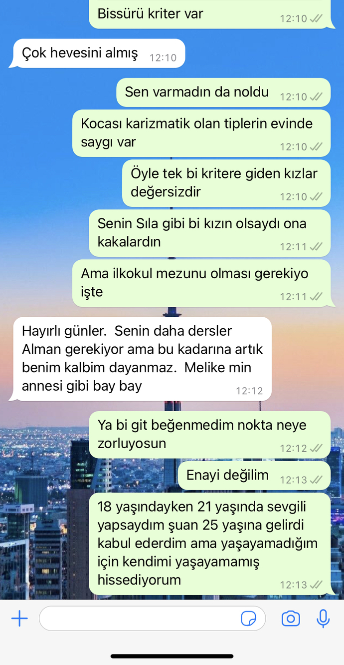 Annem beni zorla büyük duran adamla evlendirmeye çalışıyor?