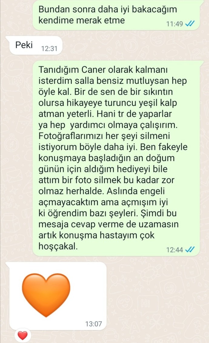 Flörtümü fake den işletmek istedim ama böyle oldu, neden?