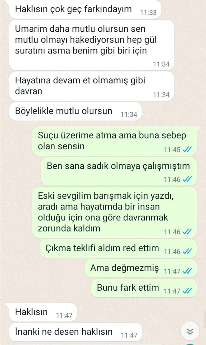 Flörtümü fake den işletmek istedim ama böyle oldu, neden?