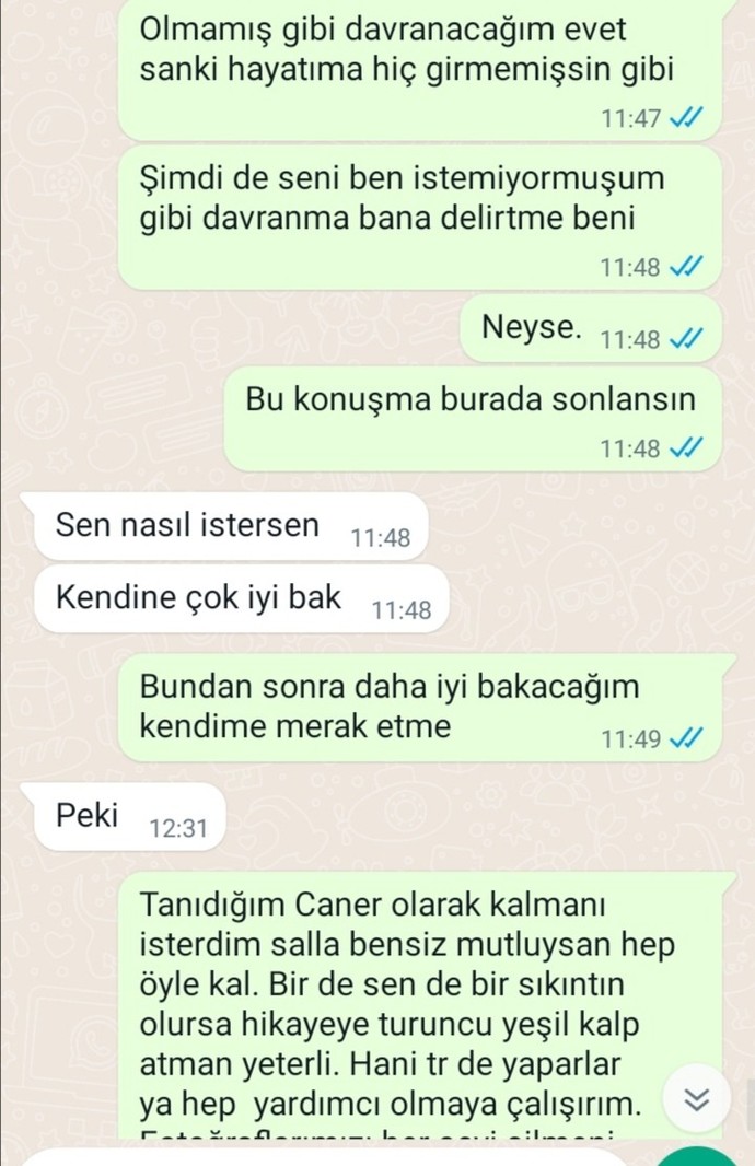 Flörtümü fake den işletmek istedim ama böyle oldu, neden?