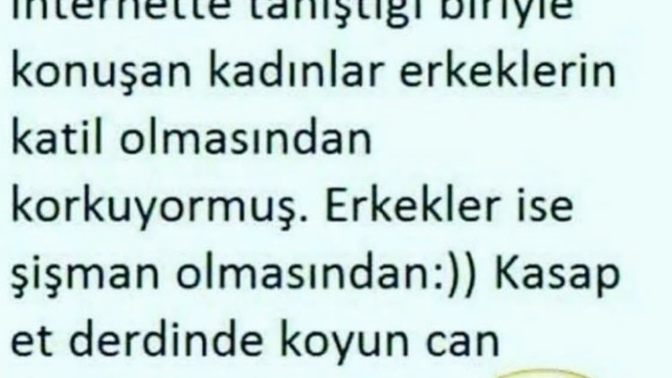 Internetten tanıştığınız birinle buluşmaya giderken neyden korkarsınız?