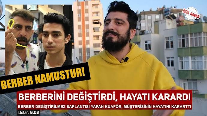 Berber değiştirmek aldatmaya girer mi?
