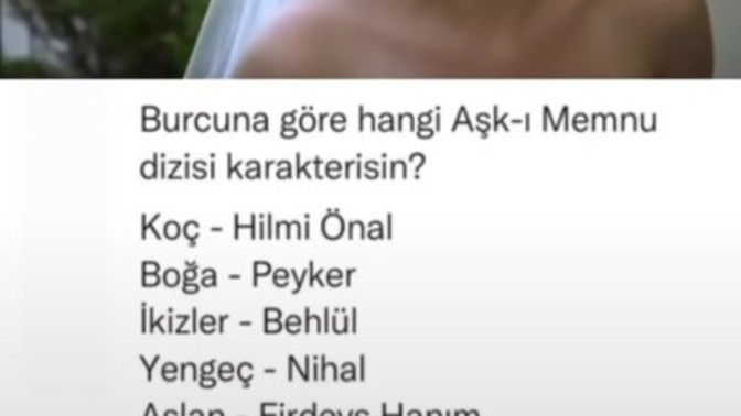Burcunuza göre hangi aşkı memnu karakterisiniz?