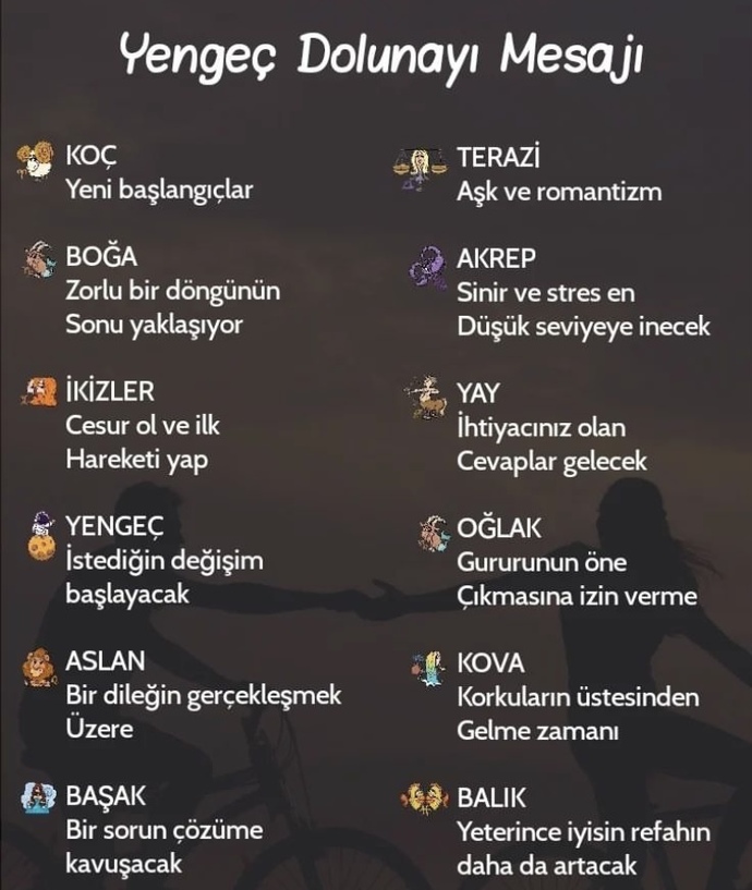 Burçlara yengeç dolunay 🌕 mesajı nedir?