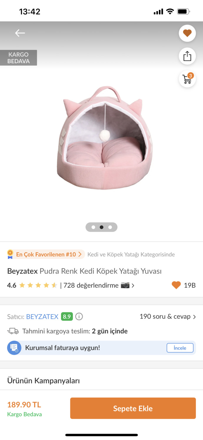 Hangi kedi yatağı daha güzel sizce😬?