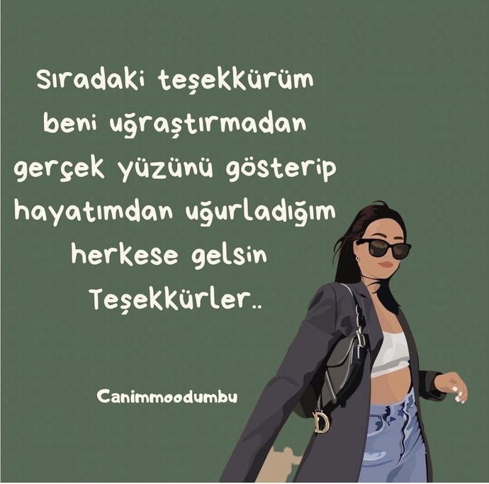 Sıradaki teşekkürün kime gelsin😄?