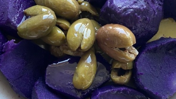 Hiç mor patates yediniz mi?