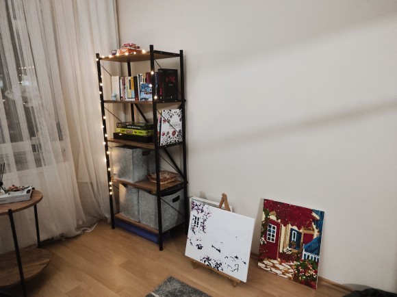 Eşimle birlikte kitap okuma ve aktivite odası hazırladık. Nasıl görünüyor 💕?