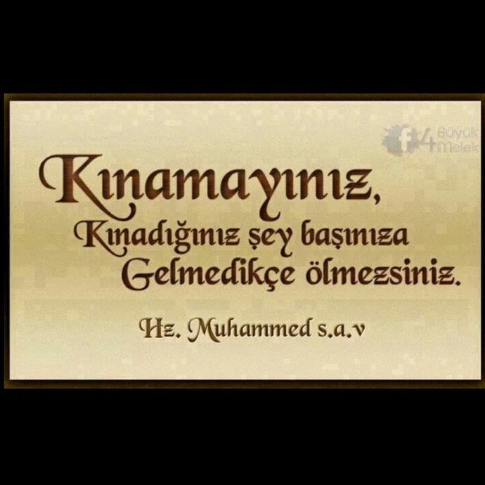 Kınadığınız şey sizin başınıza geliyor mu?