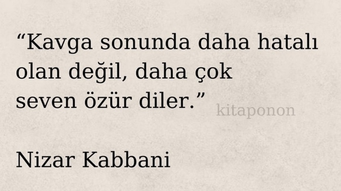 Kavga sonunda özür dileyen taraf mısınız?